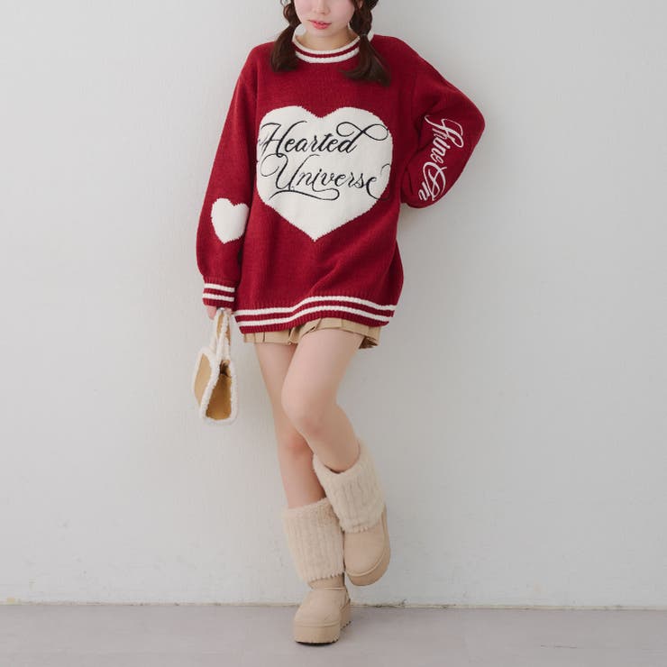 【HolidayCollection】モールハートBIGニット | RMAF　NICE CLAUP / OLIVE des OLIVE | 詳細画像49 