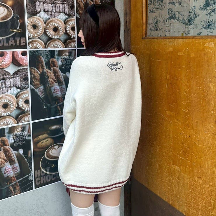 【HolidayCollection】モールハートBIGニット | RMAF　NICE CLAUP / OLIVE des OLIVE | 詳細画像5 