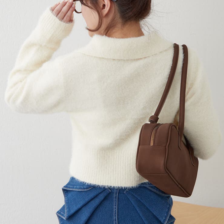 【HolidayCollection】ポンポン付き フェザーポロニット | RMAF　NICE CLAUP / OLIVE des OLIVE | 詳細画像28 