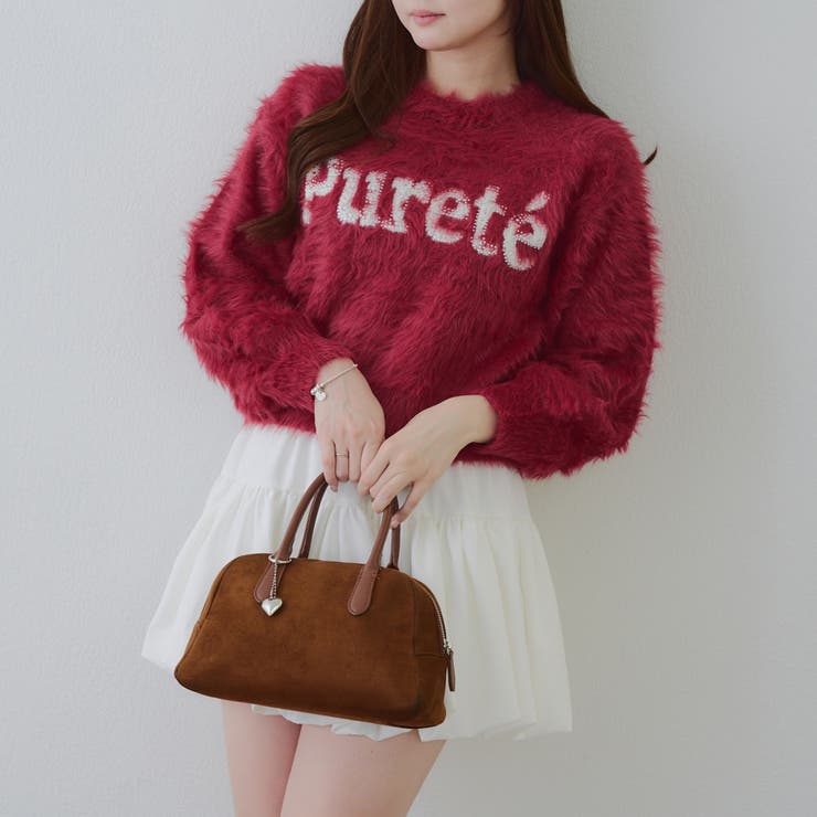 キラリロゴフェザーニット | NICE CLAUP / OLIVE des OLIVE　OUTLET | 詳細画像3 