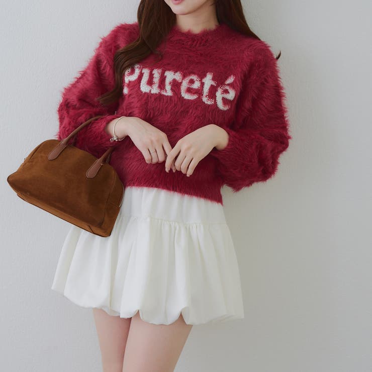 キラリロゴフェザーニット | NICE CLAUP / OLIVE des OLIVE　OUTLET | 詳細画像6 