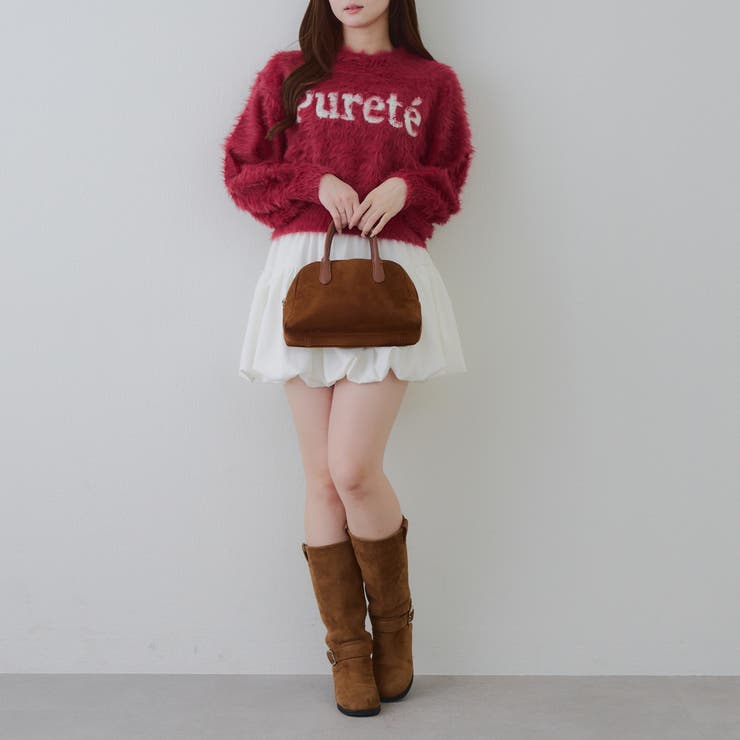 キラリロゴフェザーニット | NICE CLAUP / OLIVE des OLIVE　OUTLET | 詳細画像8 