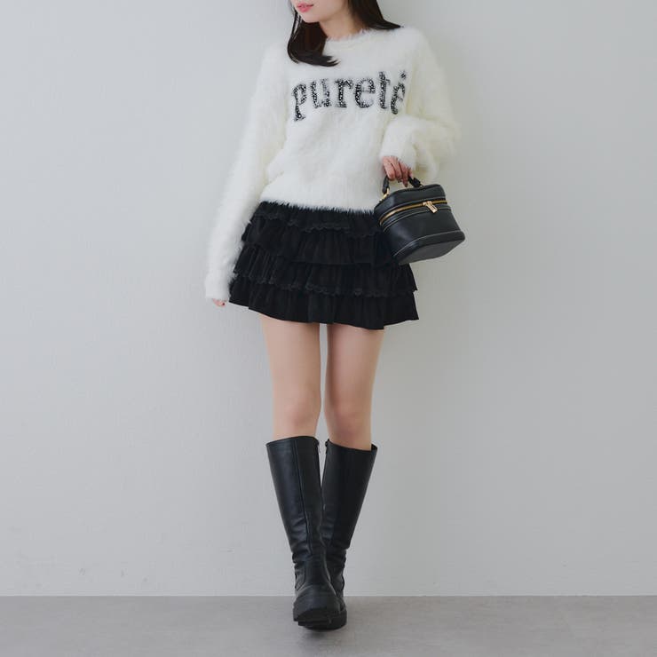 キラリロゴフェザーニット | NICE CLAUP / OLIVE des OLIVE　OUTLET | 詳細画像25 