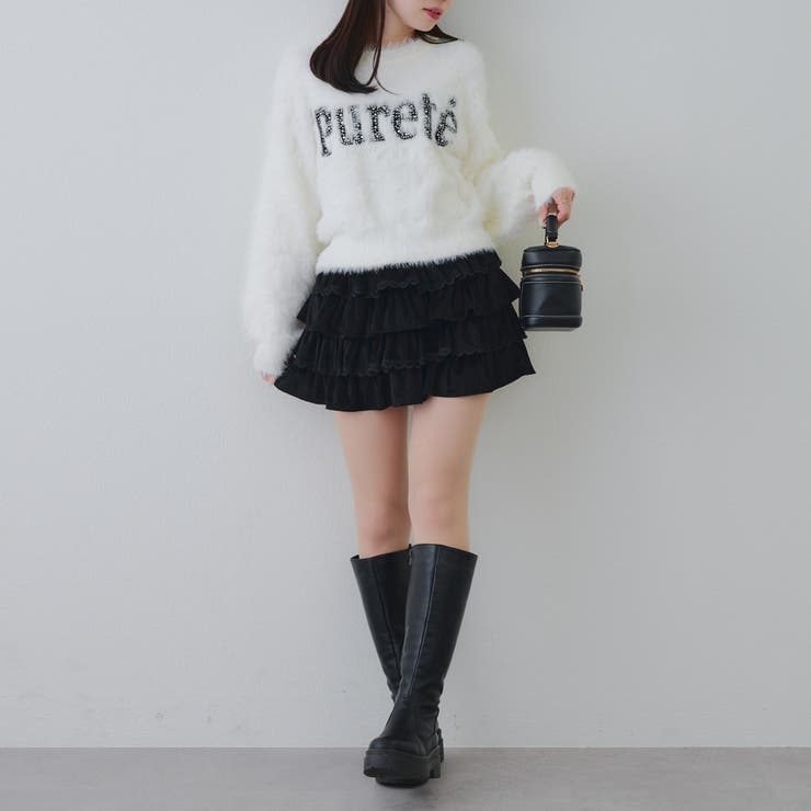 キラリロゴフェザーニット | NICE CLAUP / OLIVE des OLIVE　OUTLET | 詳細画像26 