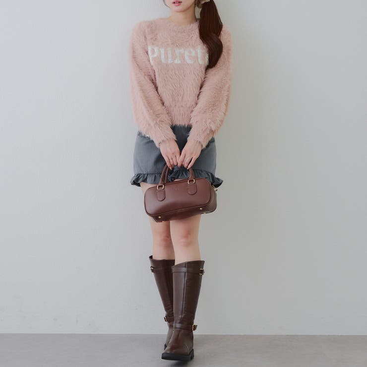 キラリロゴフェザーニット | NICE CLAUP / OLIVE des OLIVE　OUTLET | 詳細画像35 