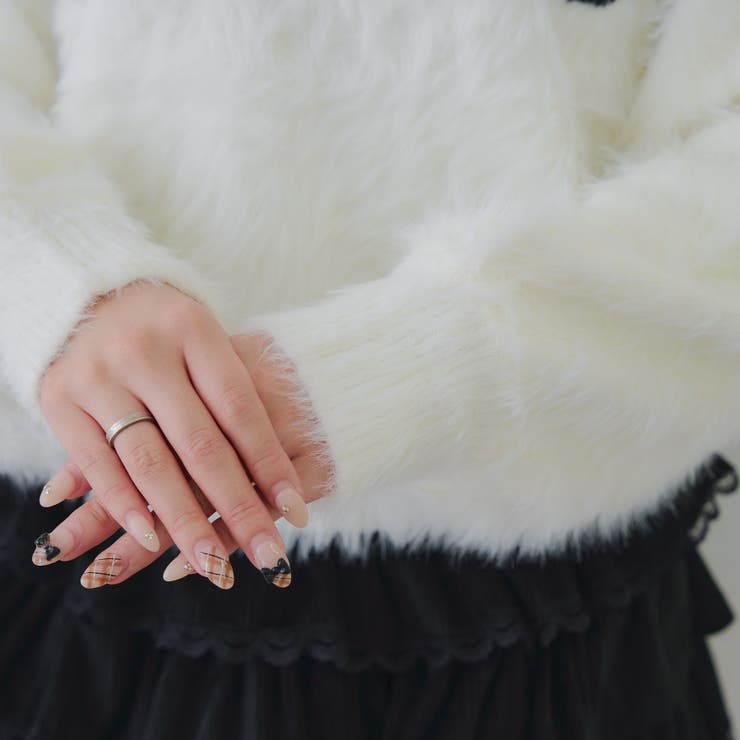 キラリロゴフェザーニット | NICE CLAUP / OLIVE des OLIVE　OUTLET | 詳細画像42 