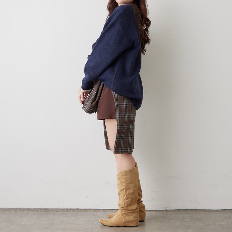 ブラシヤーンお花ジャガードニット | RMAF　NICE CLAUP / OLIVE des OLIVE | 詳細画像29 