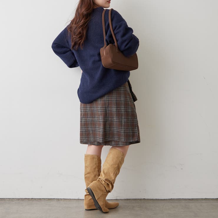 ブラシヤーンお花ジャガードニット | RMAF　NICE CLAUP / OLIVE des OLIVE | 詳細画像30 