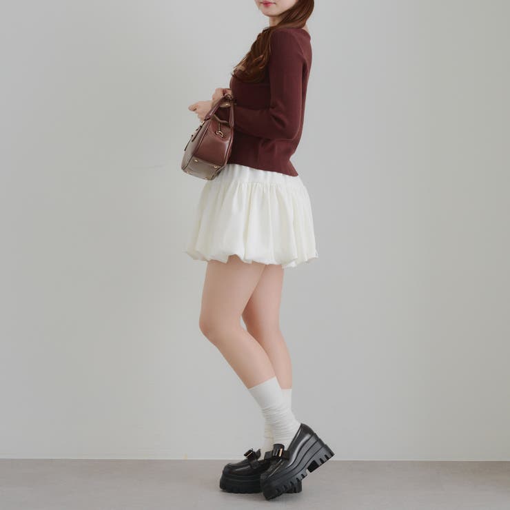 配色フェザーハーフジップニット | RMAF　NICE CLAUP / OLIVE des OLIVE | 詳細画像21 