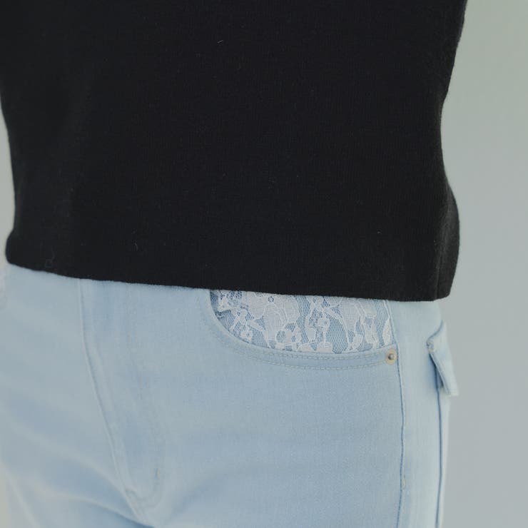 配色フェザーハーフジップニット | RMAF　NICE CLAUP / OLIVE des OLIVE | 詳細画像35 