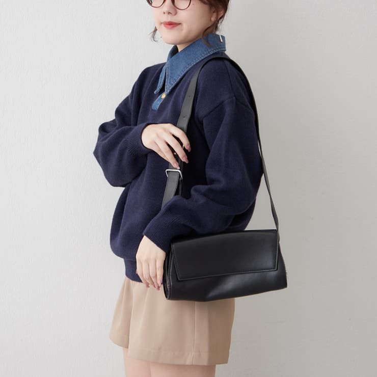 デニム衿ビッグニット | RMAF　NICE CLAUP / OLIVE des OLIVE | 詳細画像25 