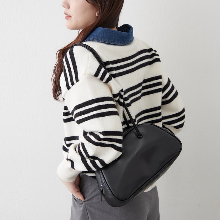 デニム衿ビッグニット | RMAF　NICE CLAUP / OLIVE des OLIVE | 詳細画像36 