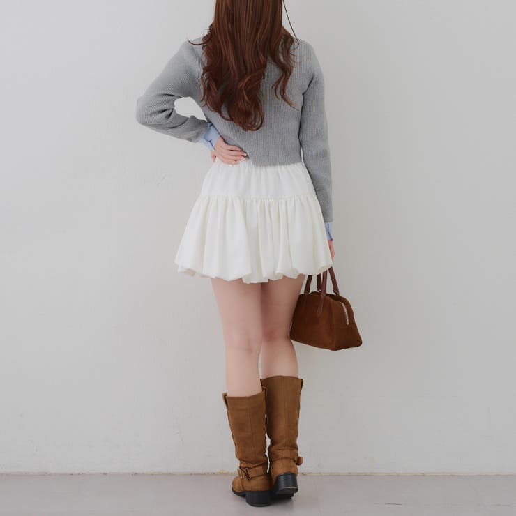 シャツドッキングダブルジップリブニット | RMAF　NICE CLAUP / OLIVE des OLIVE | 詳細画像11 