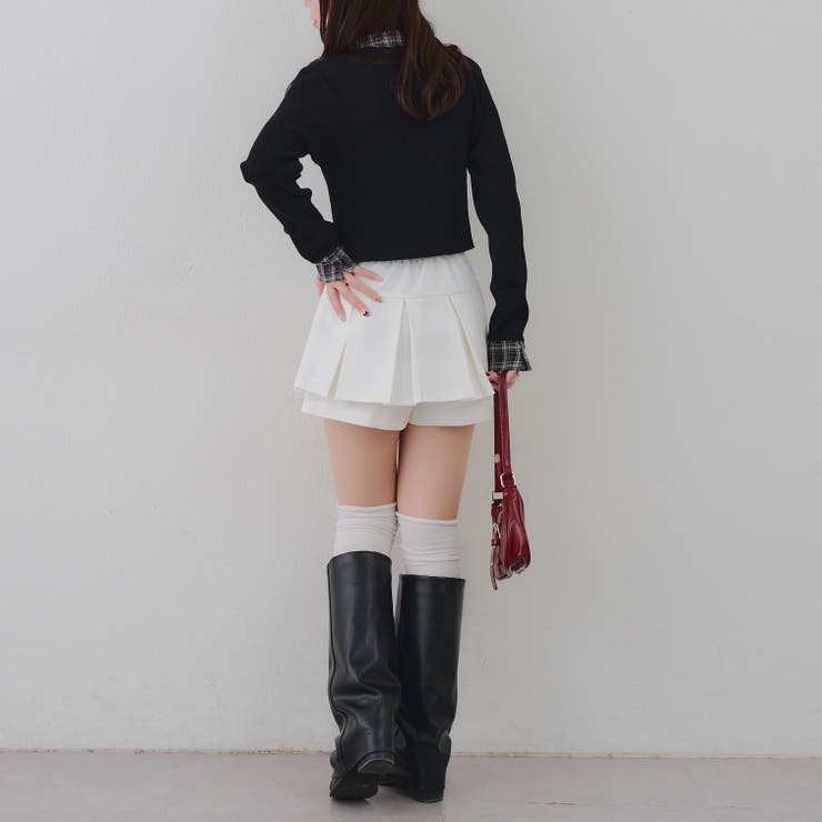 シャツドッキングダブルジップリブニット | RMAF　NICE CLAUP / OLIVE des OLIVE | 詳細画像27 