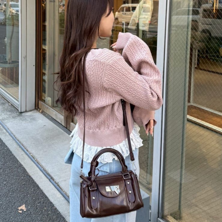 裾レースリボン釦カーディガン | RMAF　NICE CLAUP / OLIVE des OLIVE | 詳細画像40 