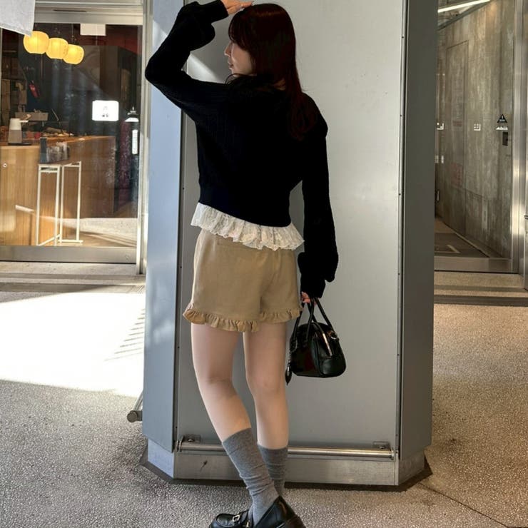 裾レースリボン釦カーディガン | RMAF　NICE CLAUP / OLIVE des OLIVE | 詳細画像51 