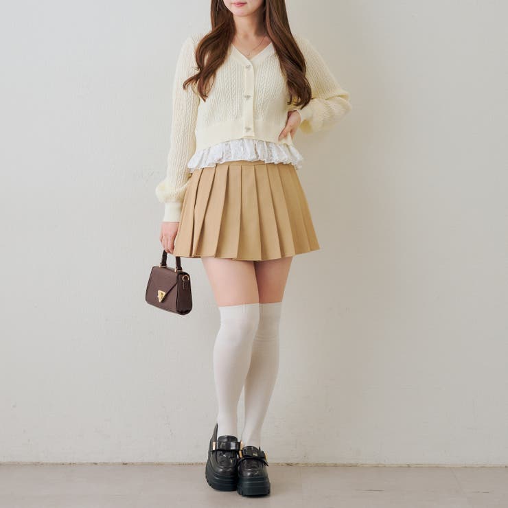 裾レースリボン釦カーディガン | RMAF　NICE CLAUP / OLIVE des OLIVE | 詳細画像14 