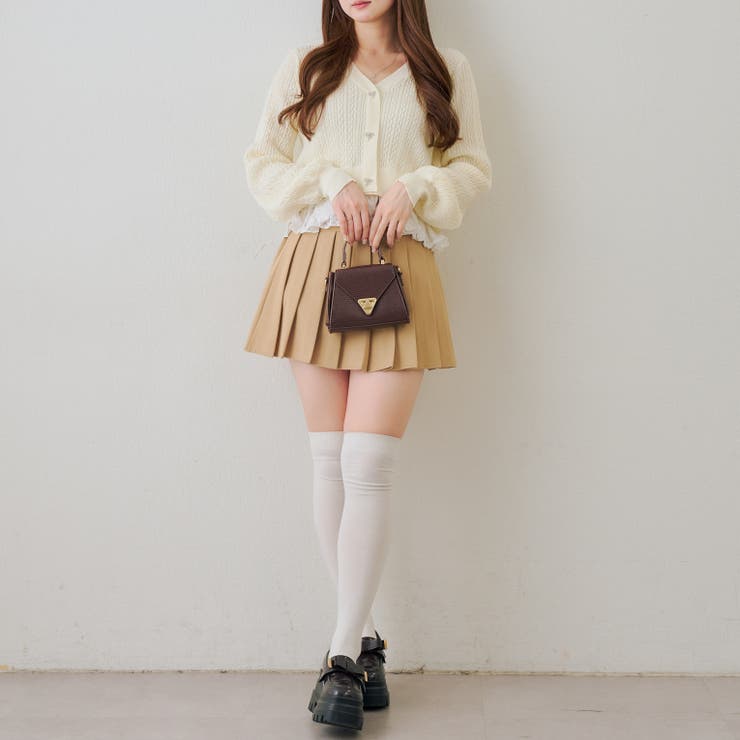 裾レースリボン釦カーディガン | RMAF　NICE CLAUP / OLIVE des OLIVE | 詳細画像15 