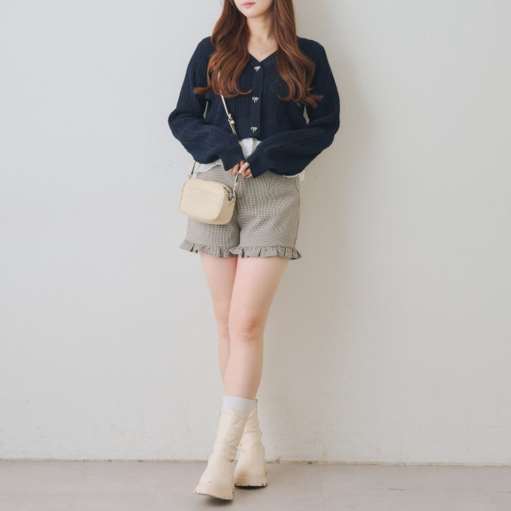 裾レースリボン釦カーディガン | RMAF　NICE CLAUP / OLIVE des OLIVE | 詳細画像30 