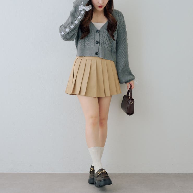 袖レースアップカーディガン | RMAF　NICE CLAUP / OLIVE des OLIVE | 詳細画像21 