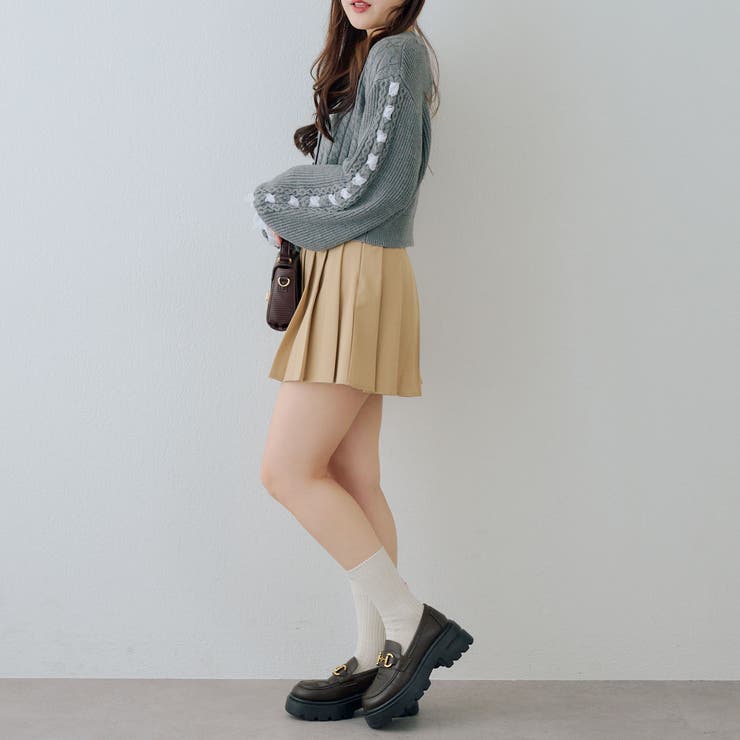 袖レースアップカーディガン | RMAF　NICE CLAUP / OLIVE des OLIVE | 詳細画像23 