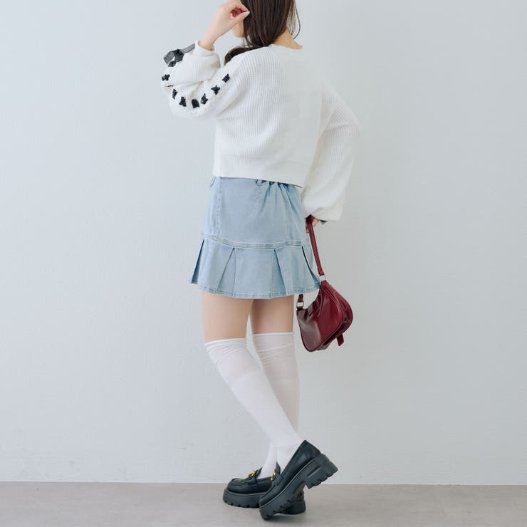 袖レースアップカーディガン | RMAF　NICE CLAUP / OLIVE des OLIVE | 詳細画像41 