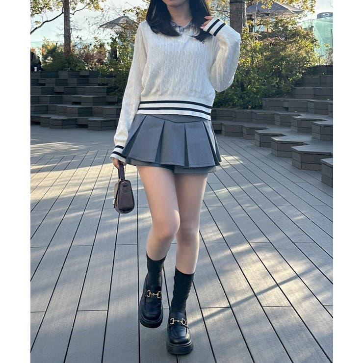 スキッパー布帛ポロニット | RMAF　NICE CLAUP / OLIVE des OLIVE | 詳細画像26 