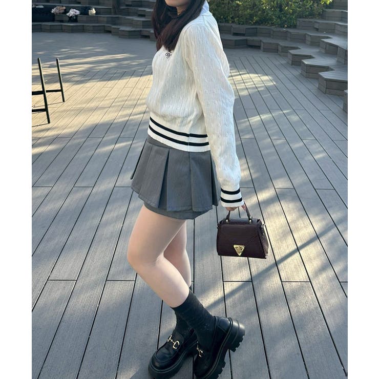 スキッパー布帛ポロニット | RMAF　NICE CLAUP / OLIVE des OLIVE | 詳細画像28 