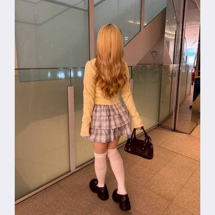 フリル衿ドッキングダブルジップトップス | RMAF　NICE CLAUP / OLIVE des OLIVE | 詳細画像8 