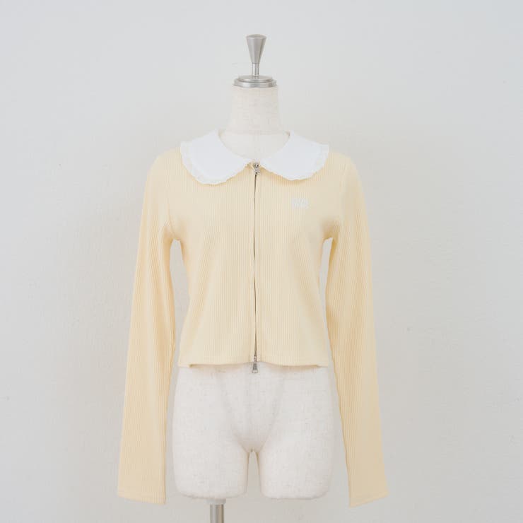 フリル衿ドッキングダブルジップトップス | RMAF　NICE CLAUP / OLIVE des OLIVE | 詳細画像23 