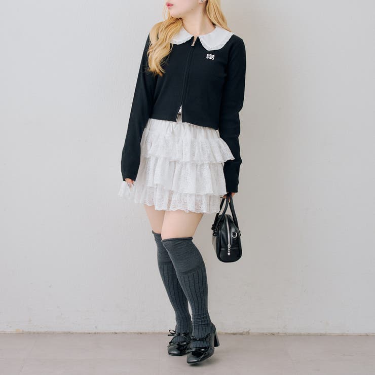 フリル衿ドッキングダブルジップトップス | RMAF　NICE CLAUP / OLIVE des OLIVE | 詳細画像33 