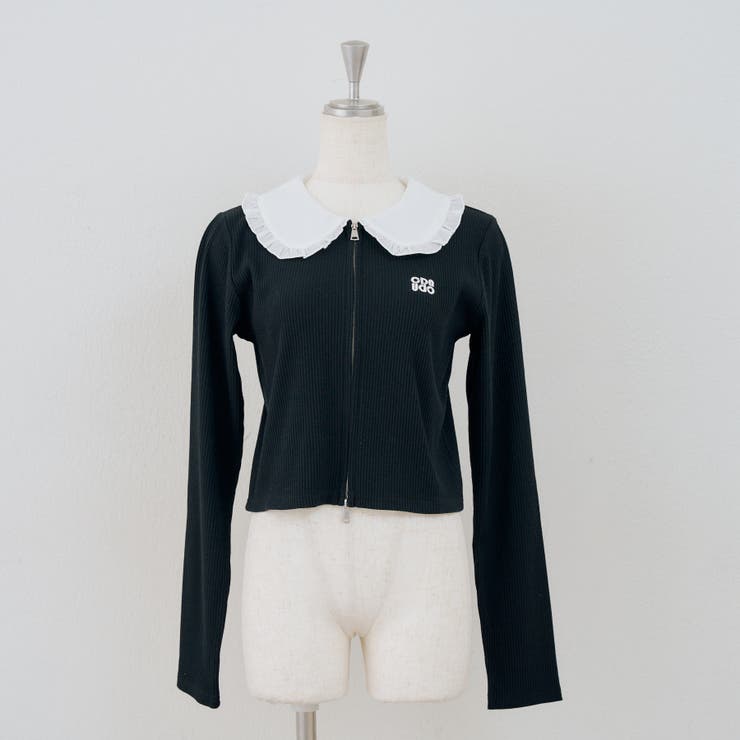 フリル衿ドッキングダブルジップトップス | RMAF　NICE CLAUP / OLIVE des OLIVE | 詳細画像35 