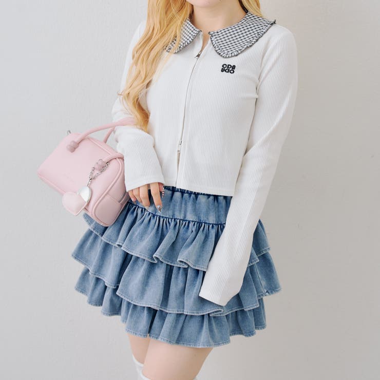 フリル衿ドッキングダブルジップトップス | RMAF　NICE CLAUP / OLIVE des OLIVE | 詳細画像39 