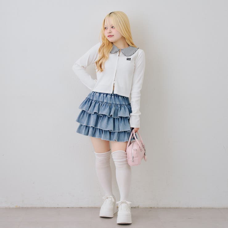 フリル衿ドッキングダブルジップトップス | RMAF　NICE CLAUP / OLIVE des OLIVE | 詳細画像45 