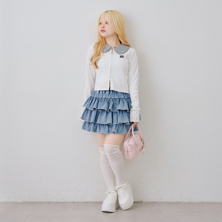 フリル衿ドッキングダブルジップトップス | RMAF　NICE CLAUP / OLIVE des OLIVE | 詳細画像47 