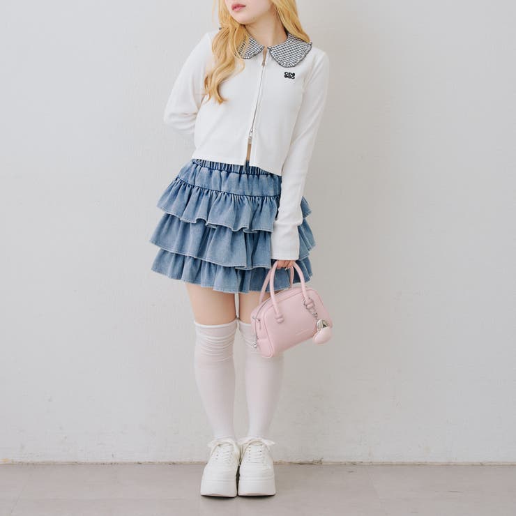 フリル衿ドッキングダブルジップトップス | RMAF　NICE CLAUP / OLIVE des OLIVE | 詳細画像48 