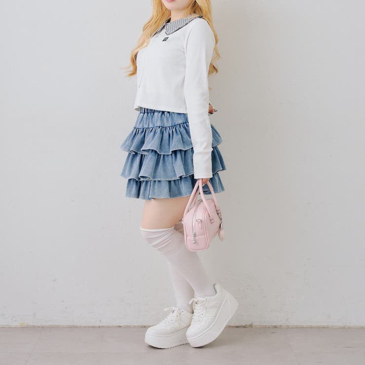 フリル衿ドッキングダブルジップトップス | RMAF　NICE CLAUP / OLIVE des OLIVE | 詳細画像49 