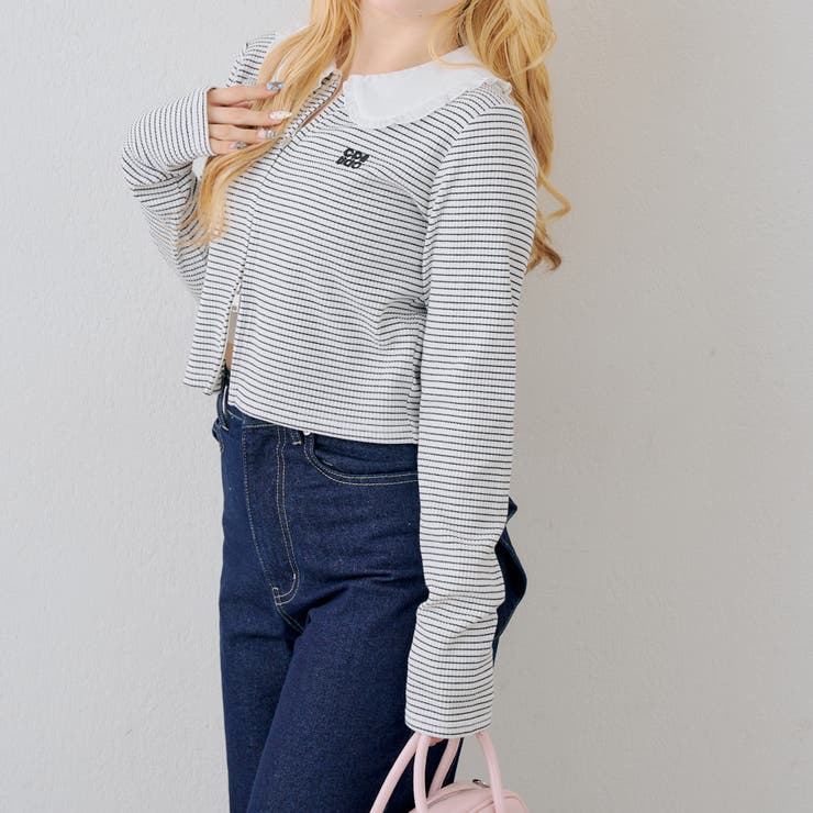 フリル衿ドッキングダブルジップトップス | RMAF　NICE CLAUP / OLIVE des OLIVE | 詳細画像53 