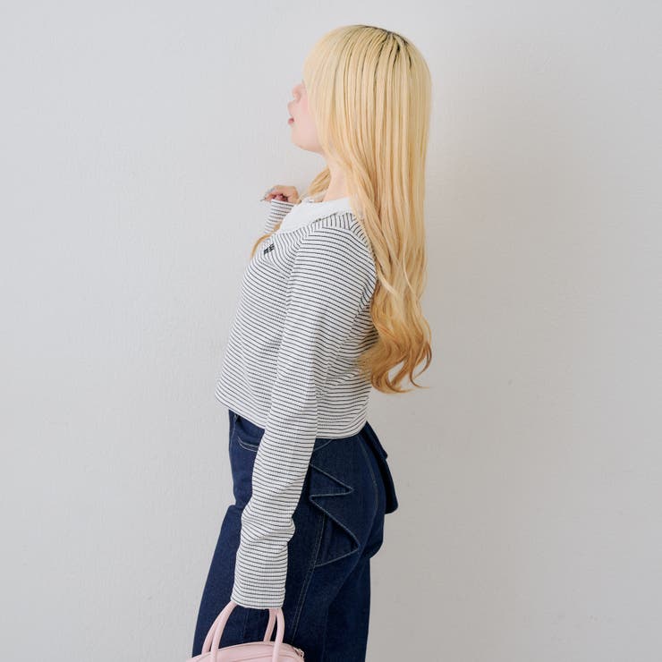 フリル衿ドッキングダブルジップトップス | RMAF　NICE CLAUP / OLIVE des OLIVE | 詳細画像54 