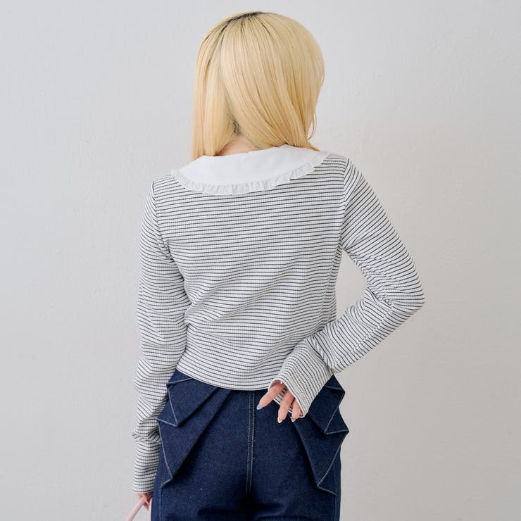 フリル衿ドッキングダブルジップトップス | RMAF　NICE CLAUP / OLIVE des OLIVE | 詳細画像55 