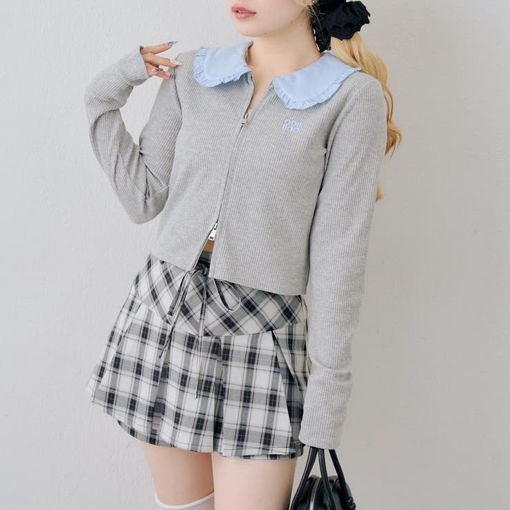 フリル衿ドッキングダブルジップトップス | RMAF　NICE CLAUP / OLIVE des OLIVE | 詳細画像57 