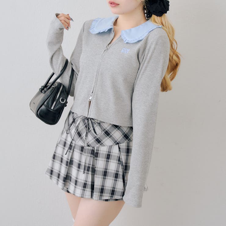 フリル衿ドッキングダブルジップトップス | RMAF　NICE CLAUP / OLIVE des OLIVE | 詳細画像59 