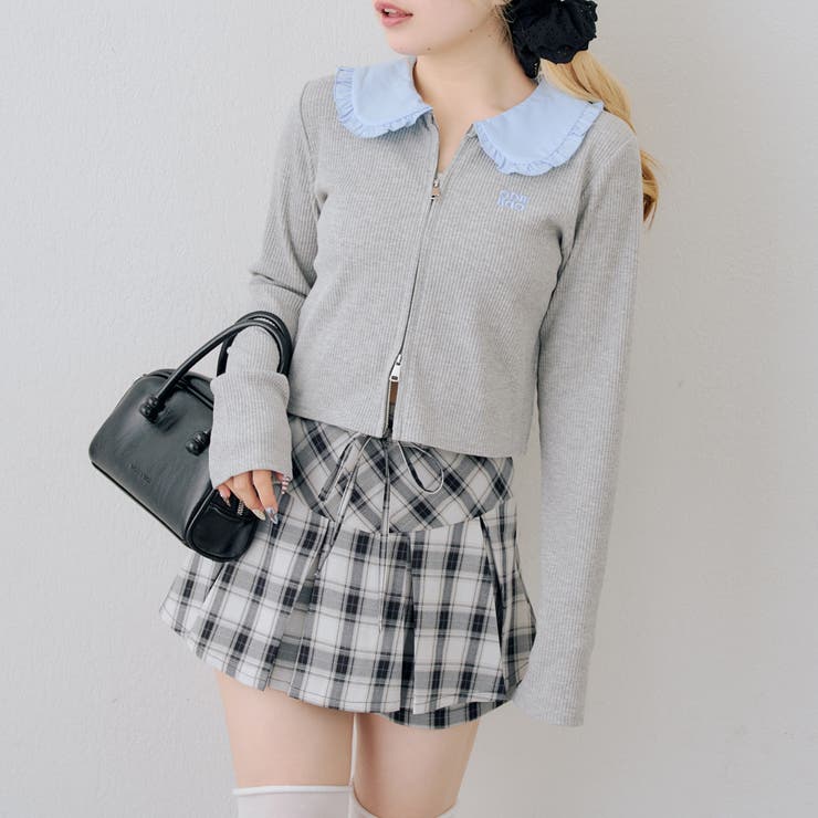 フリル衿ドッキングダブルジップトップス | RMAF　NICE CLAUP / OLIVE des OLIVE | 詳細画像60 