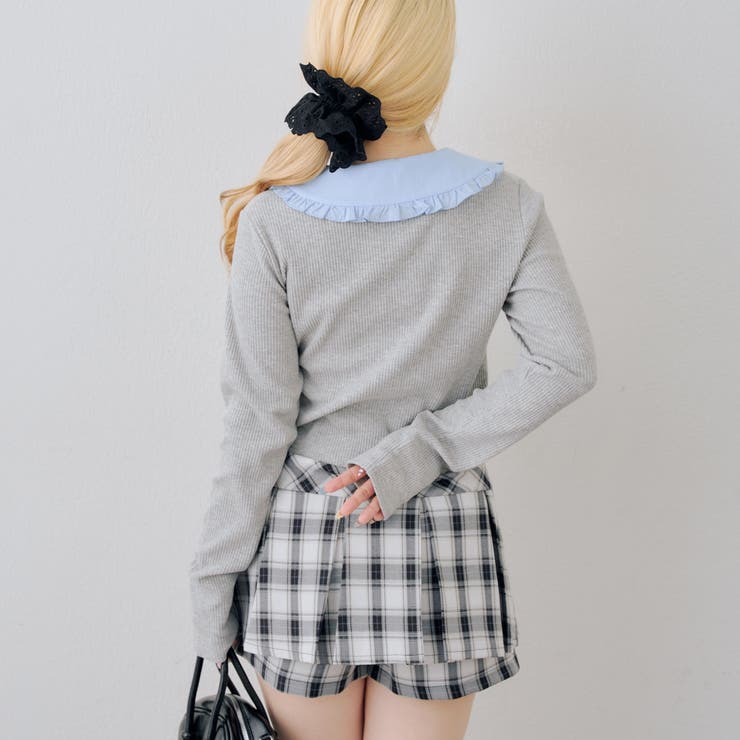 フリル衿ドッキングダブルジップトップス | RMAF　NICE CLAUP / OLIVE des OLIVE | 詳細画像62 