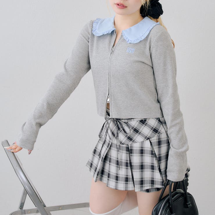 フリル衿ドッキングダブルジップトップス | RMAF　NICE CLAUP / OLIVE des OLIVE | 詳細画像63 