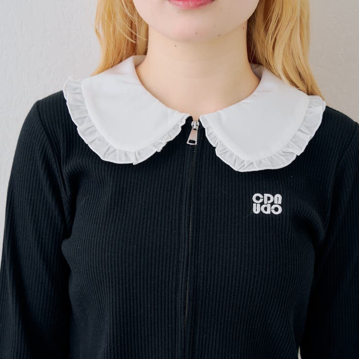 フリル衿ドッキングダブルジップトップス | RMAF　NICE CLAUP / OLIVE des OLIVE | 詳細画像72 