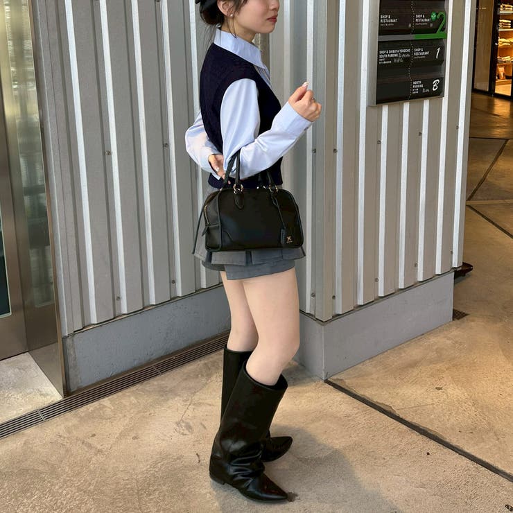 シャツ+ニットベストドッキングプルオーバー | RMAF　NICE CLAUP / OLIVE des OLIVE | 詳細画像13 