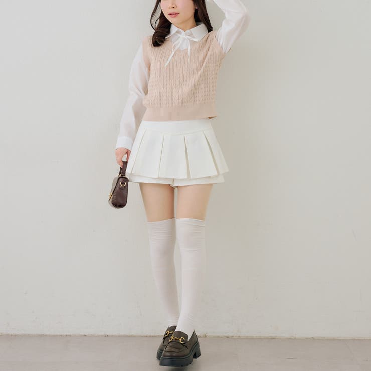 シャツ+ニットベストドッキングプルオーバー | RMAF　NICE CLAUP / OLIVE des OLIVE | 詳細画像25 