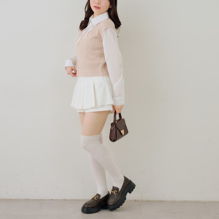 シャツ+ニットベストドッキングプルオーバー | RMAF　NICE CLAUP / OLIVE des OLIVE | 詳細画像27 