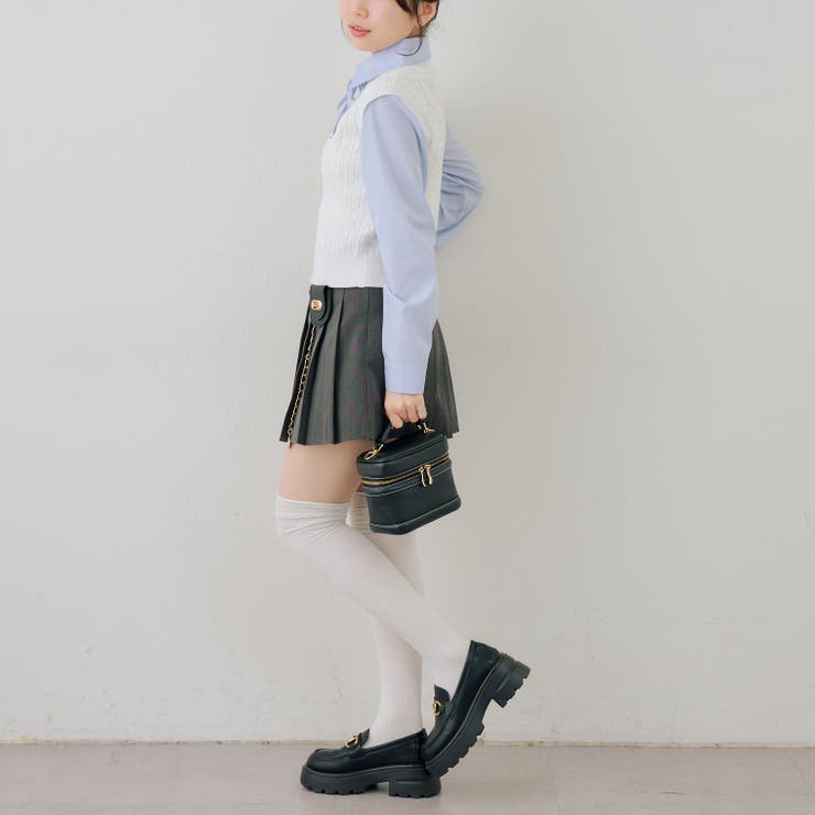 シャツ+ニットベストドッキングプルオーバー | RMAF　NICE CLAUP / OLIVE des OLIVE | 詳細画像35 